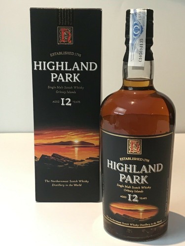 Whisky highland park - whisky, years