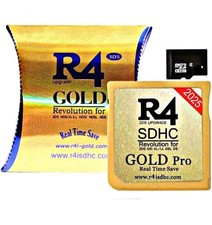 R4 SDHC Gold Pro Adapter with