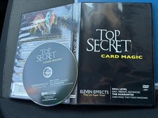 Top Secret Card Magic DVD OOP