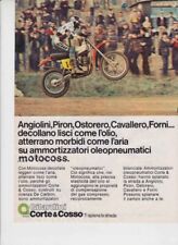 advertising Pubblicità--FORCELLE AMMORTIZZATORI MOTO CORTE &COSSO '77 MOTOCROSS