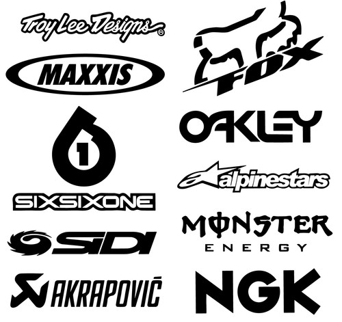 Kit adesivi motocross mx - kit,