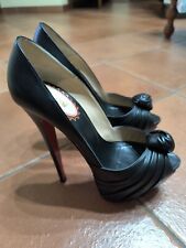 Louboutin - LADY GRES -Anniversary Edition 20 ANS -160 -Nappa -Black -39.5-Usato