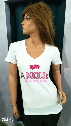 Denny rose shirt art - rose, t-shirt