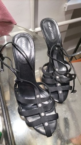 Tacchi donna sergio rossi nero - rossi,