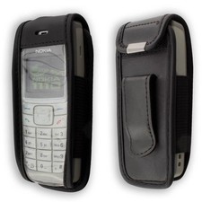 caseroxx Borsa in pelle con clip da cintura per Nokia 1110 / 1110i / 1112 in ner