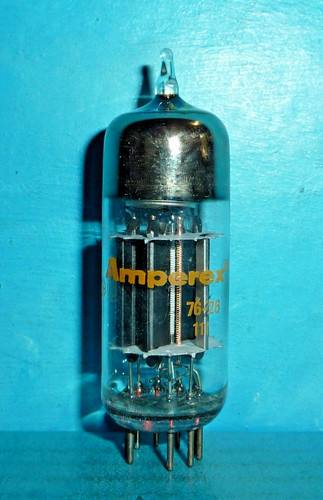 Tubo amperex 12b4a - amperex, piastra