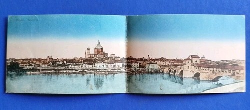 1925 pavia panorama - pavia,