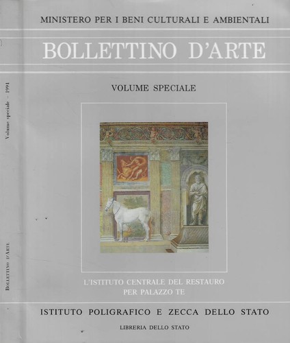 Bollettino arte volume - bollettino,