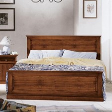LETTO MATRIMONIALE IN LEGNO