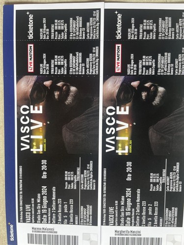 Biglietti concerto vasco - concerto,