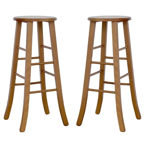 Sgabelli bar set rotondi - 2,