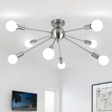 Lampadario Soggiorno Nichel, 8