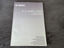 Yamaha manuale istruzioni per