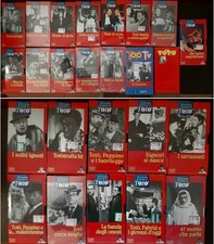 TUTTO TOTÒ LOTTO DI 25 VHS