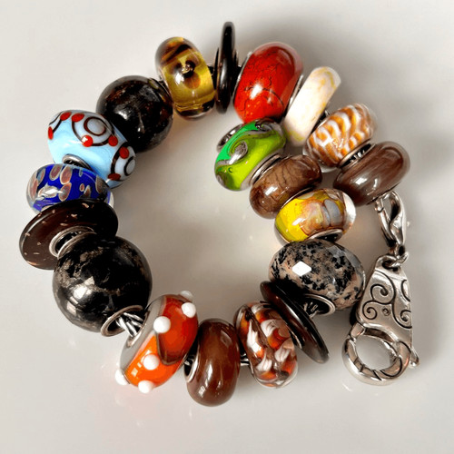 Trollbeads bracciale colorato - trollbeads,