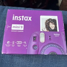 Fotocamera istantanea Fujifilm Instax Mini 9 viola edizione limitata e pellicola - nuova e sigillata ✅