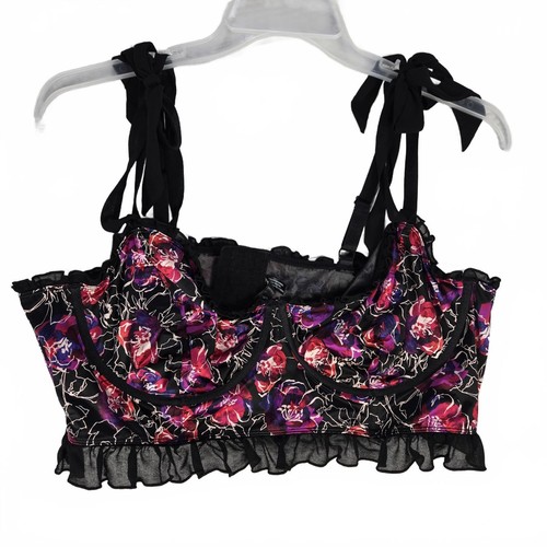 Top reggiseno lungo floreale