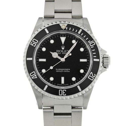 Rolex submariner 14060m black - rolex,