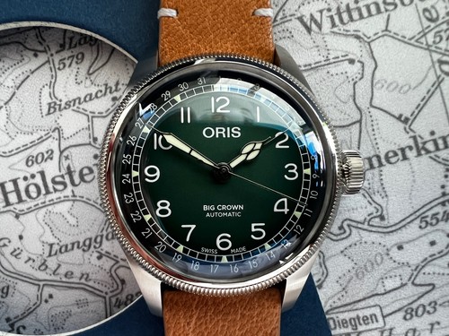 Oris big crown pointer data - oris,