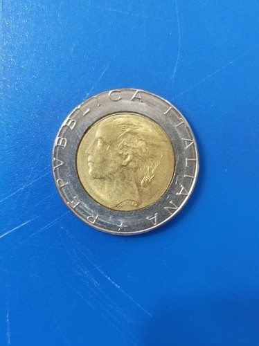 500 lire bimetallica 1990 - , la