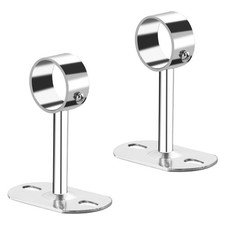 2 Pcs Supporto Per Bastone Vestito Appendiabiti Palo Dell'armadio