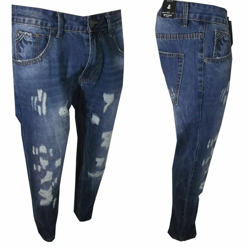 Jeans uomo capri strappati - jeans,