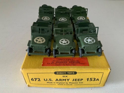 Dinky toys trade box - toys,