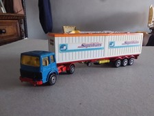 MAJORETTE ECH  1/60  SAVIEM  SUPERTRANS  LUNGO 25,5 CM  MADE IN FRANCE