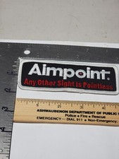 Aimpoint Sight Arm Firearm Gun Patch Cappello Camicia Giacca 