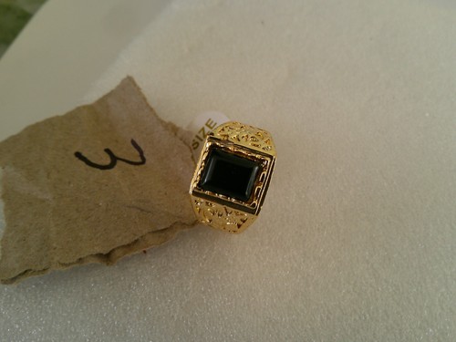 Anello con onice - anello,