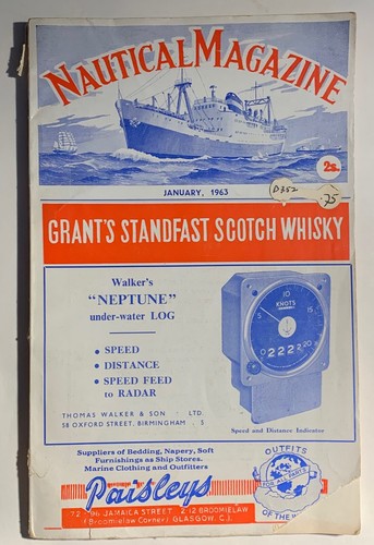 Nautical magazine january - nautical, 1963