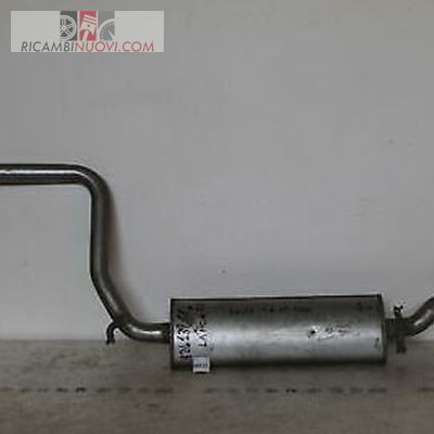 Silenziatore tubazione scarico - silenziatore,