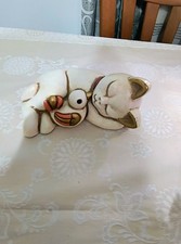 Gatto Resy Con Uccellino Thun