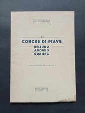 CONCHE di PIAVE E. Ricci Benetta Belluno 1930