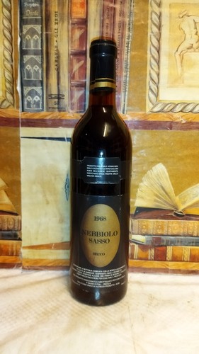 Vino 1968 nebbiolo sasso - 1968,