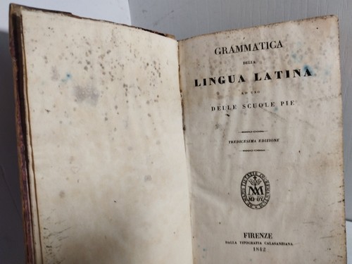 1842 grammatica lingua - /,