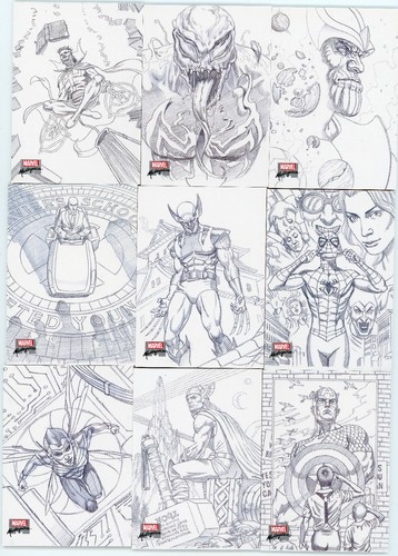 2022 marvel masterpieces arte - masterpieces,