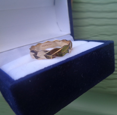 Anello nuziale oro 9ct - nuziale,