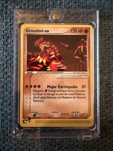 2003 pokemon groudon 001 - ex,
