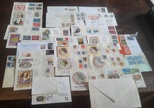 30 Buste Viaggiate Francobolli Italia Repubblica Miste