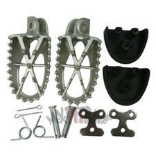 Pedane Inox per CRF50 SSR SDG Pitster Pro Pedane Pit Dirt Bike Motore