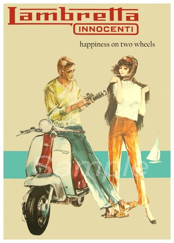 Poster pubblicitario - a4,