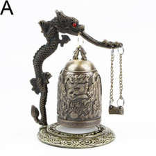New Metal Bell Carved Dragon
