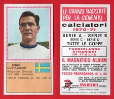 FIGURINA CALCIATORI PANINI