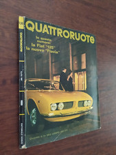 QUATTRORUOTE n° 136 1967 FIAT