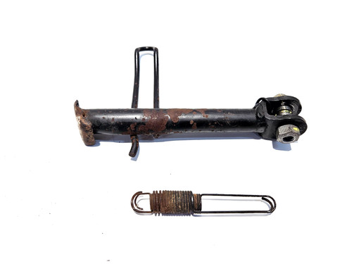 Cavalletto laterale con - cavalletto, molla