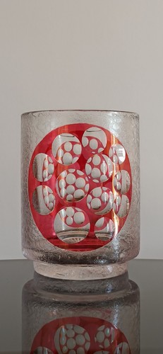 Vaso cristallo boemia anni - cristallo,