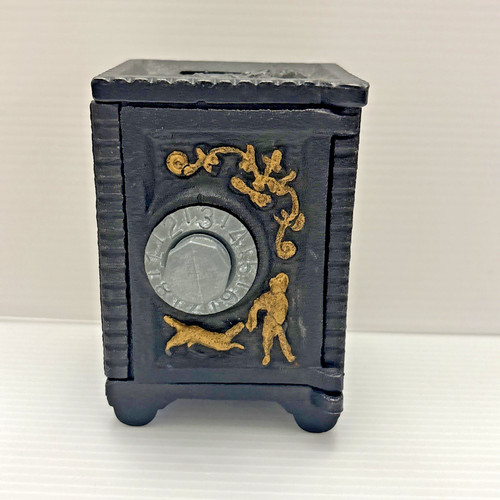 Cassaforte vintage ornata - cassaforte, 4"