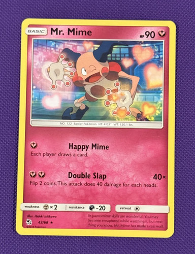 Mimo 68 raro pokemon - mr.,