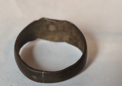Vero anello antico medievale - vero,